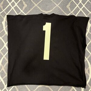 Black Shirt with Number 1